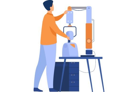 Download Scientists Making Robots in Lab Isolated - Robots Collection