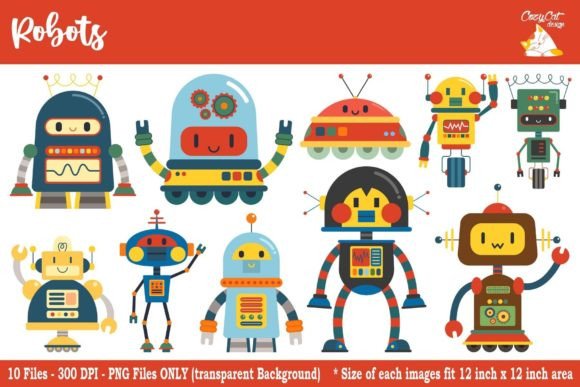 Download Robots Clip Art - Robots Collection