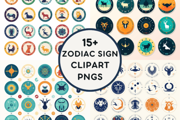 Download 15+ Zodiac Sign Clipart PNGS - Zodiac sign Collection